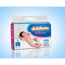 Supermom Baby Diaper Small 25 pcs