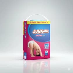 Supermom Baby Diaper XL 40 pcs