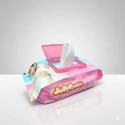 Supermom Mild Baby Wipes 80 pcs