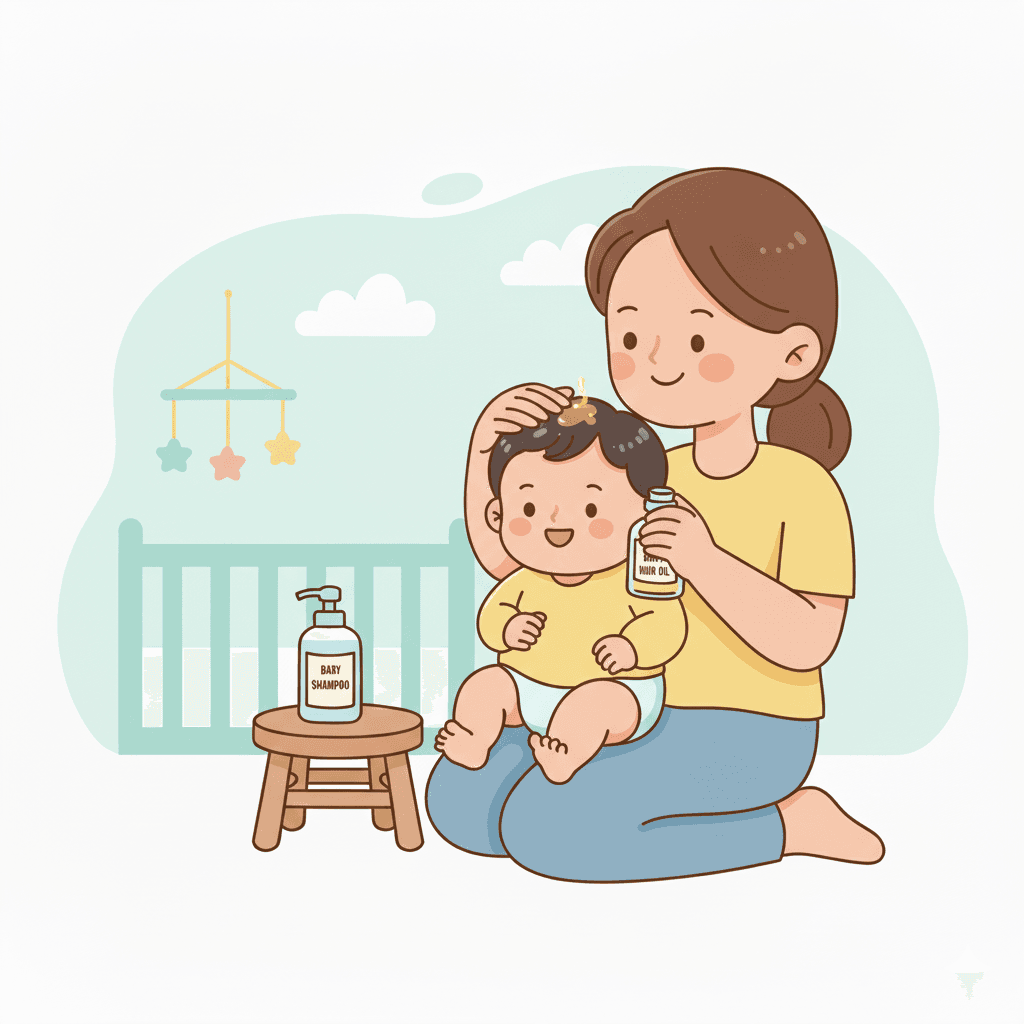 শিশুর চুলের জন্য কোন তেল ব্যবহার নিরাপদ?