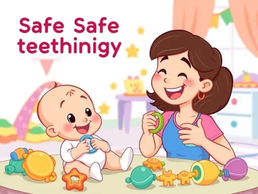 শিশুর দাঁত ওঠার খেলনা (teether) কতটা নিরাপদ?