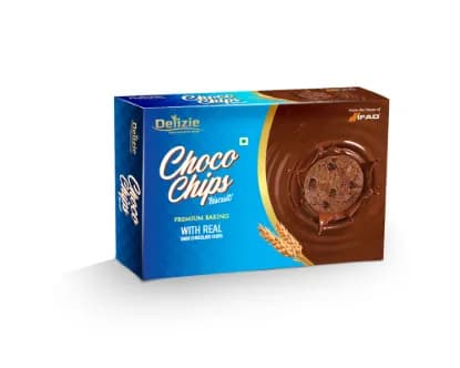 Ifad Delizie Choco Chips Biscuit 175gm