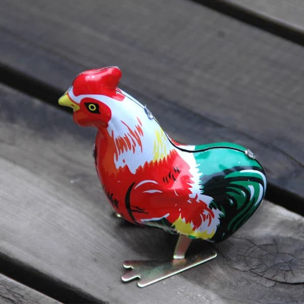 Kids Toy Iron Rooster