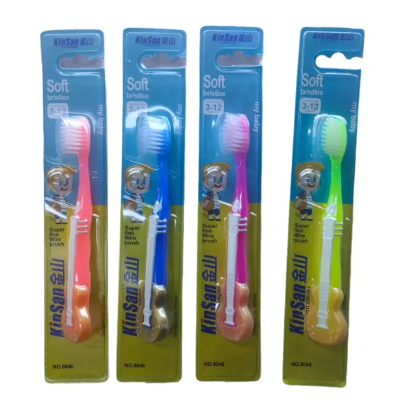 Kinsan Soft Guitar toothbrush for kids