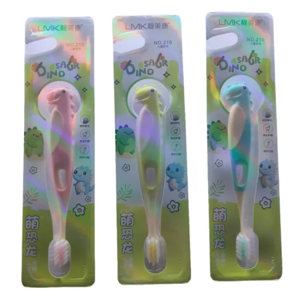 LMK Dinosaur Toothbrush for Kids