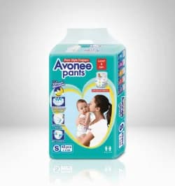 Avonee Pant Style Baby Diaper (4-8Kg) - S 42pcs