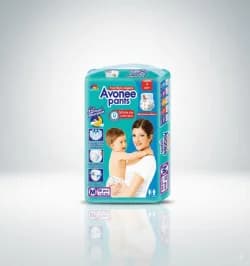 Avonee Pant Style Baby Diaper (7-12Kg) - M 56pcs