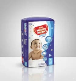 Fresh Happy Nappy Pants Baby Diaper (7-12Kg) - M 40pcs