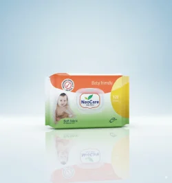 NeoCare Baby Wipes Soft Fabric - 120pcs