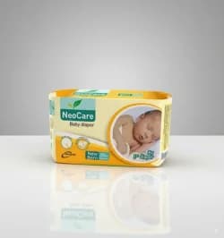 NeoCare Belts Style Baby Diaper (0-4Kg) - NB 20Pcs