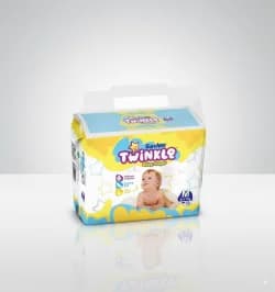 Savlon Twinkle Baby Belt Diaper (6-11Kg) - M 40pcs
