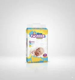 Savlon Twinkle Baby Belt Diaper (Up to 8Kg) - S 44pcs
