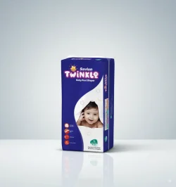 Savlon Twinkle Baby Pants Diaper (8-15Kg) - L 34pcs