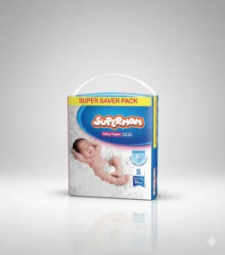 Supermom Baby Diaper Belt Small 3-8 kg 60 pcs