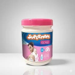 Supermom Mild Baby Wipes Canister 160 pcs
