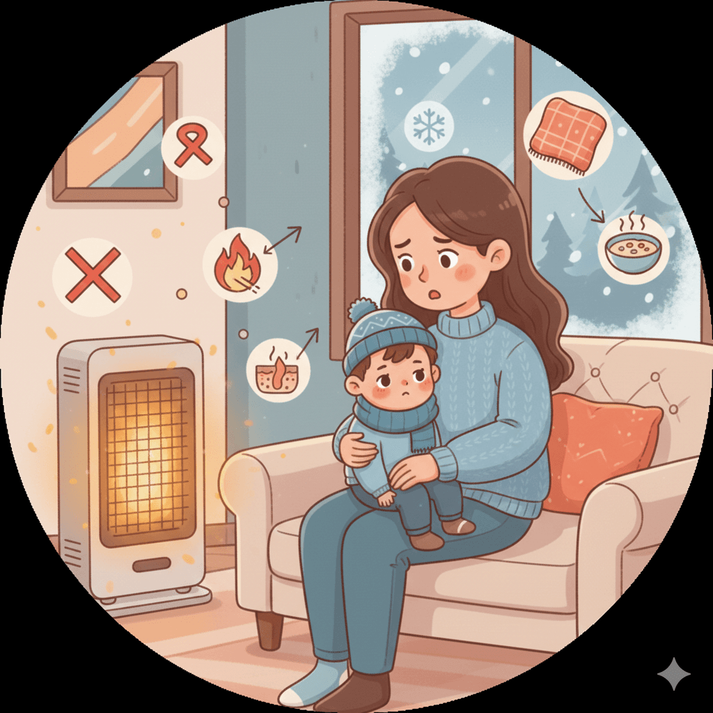 শিশুর ঘরে হিটার ব্যবহার নিরাপদ কিনা?
