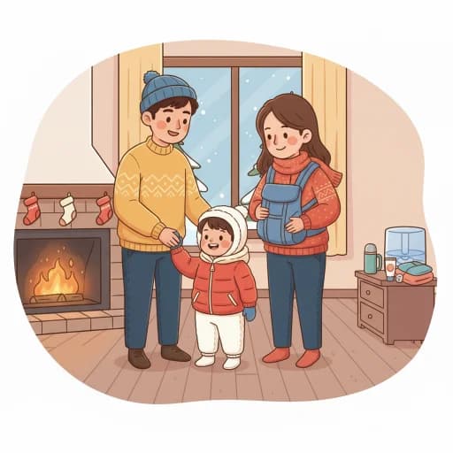 শীতকালে বাইরে হাঁটাতে নিয়ে যাওয়ার সময় করণীয়