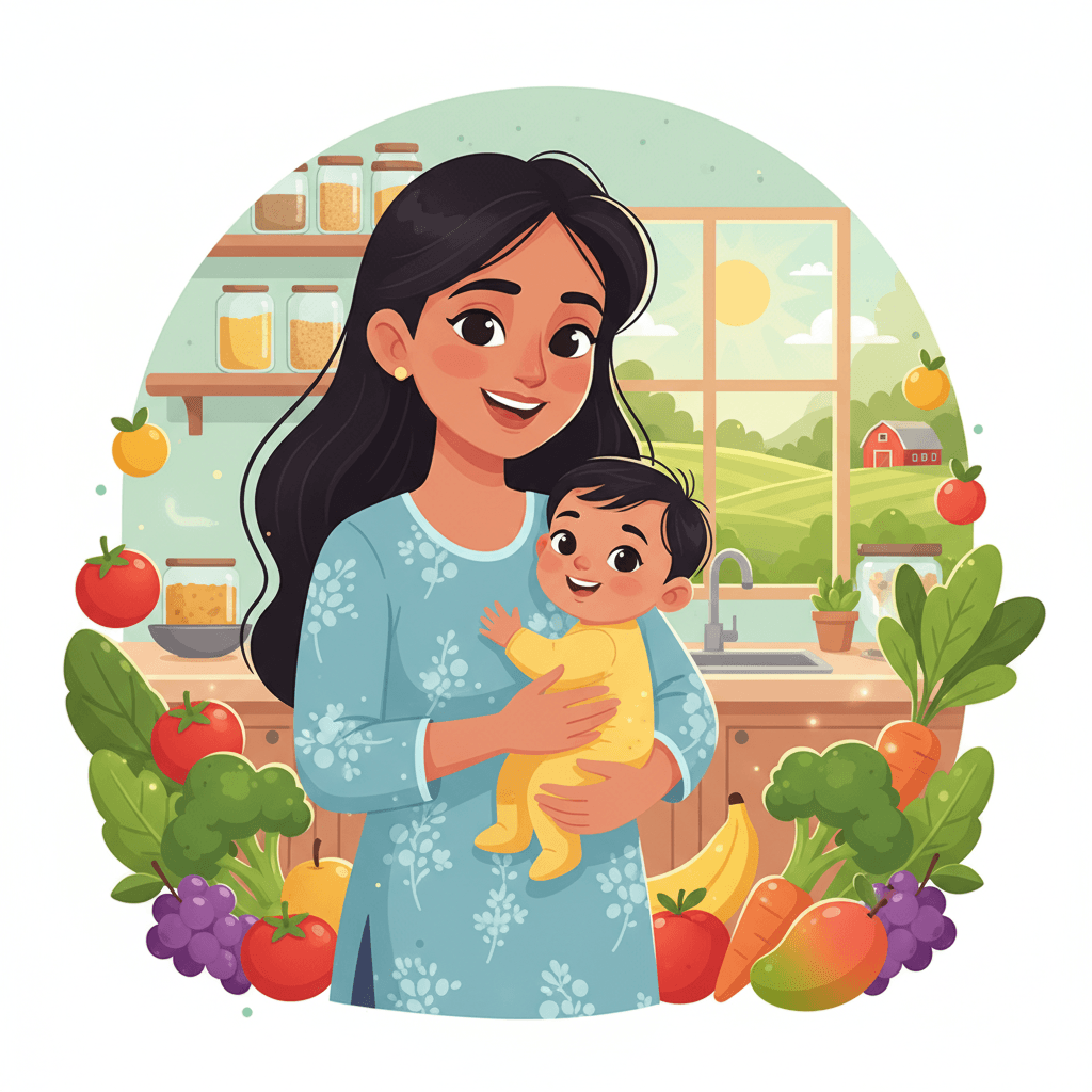 নতুন মায়েদের জন্য অর্গানিক ফুড গাইড