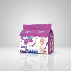 Kidstar Baby Diaper Belt Large (9-18)kg 28 pcs