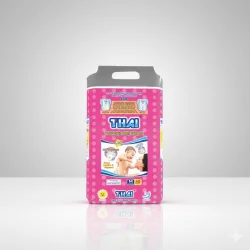 Thai Baby Diaper Pant Style Medium (M) (5-12kg) 40 pcs