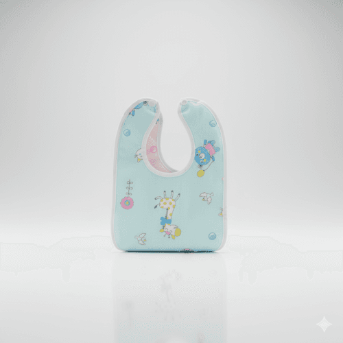 Baby Waterproof Cloths Button Bibs