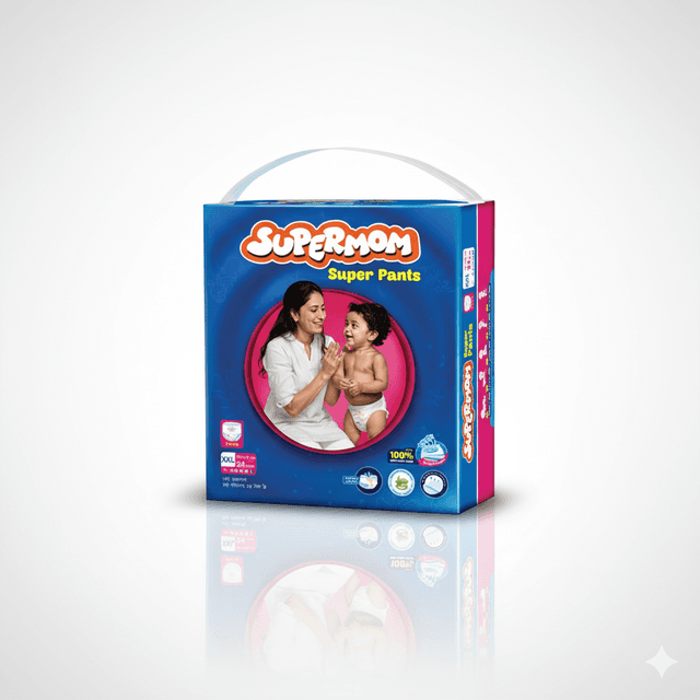 Supermom Baby Diaper Pant - Saver Pack XXL - 28P