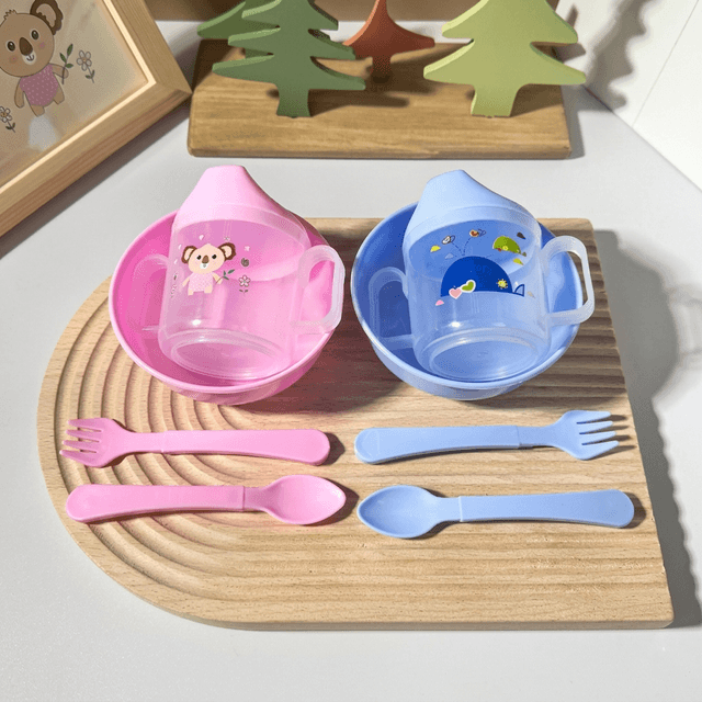4-piece baby feeding set