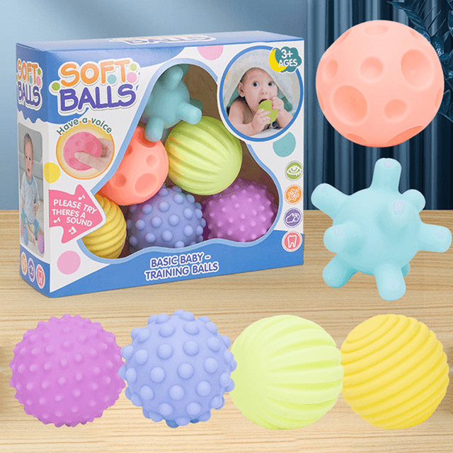 Hand-Scratch Soft Toy Rubber Ball