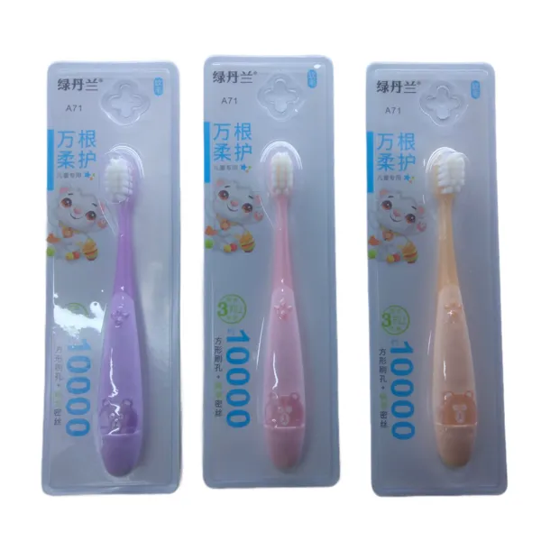 Lvdanlan Teddy Bear Soft Toothbrush for Kids