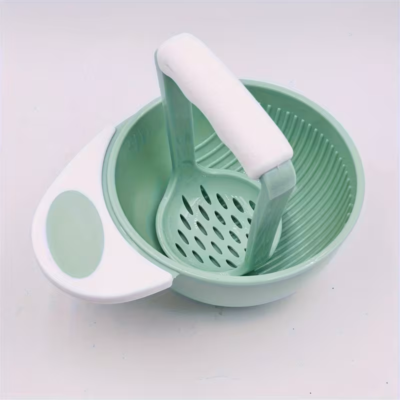 Handheld Fruit Masher Bowl Potato Masher 2 Pieces